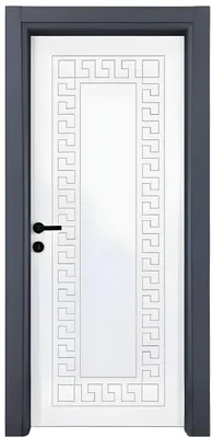 Produktbild von Designer Weiße Innentür Designer PVC-Türen Haustüren Einzeltüren