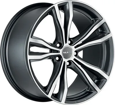Produktbild von Alufelge Mak X-Mode 11.5X21 5X120 Et 38 Gun Met-Mirror Face