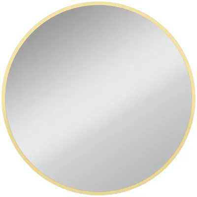 Produktbild von Wandspiegel, modernes Design, 61 x 61 cm, Gold