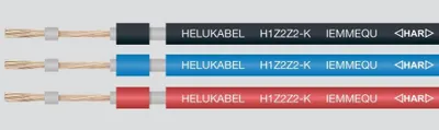Obrázek produktu pro Solární kabel FVE H1Z2Z2-K 1500V, 4mm2, červený 500m, cívka