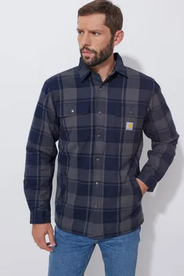 Produktbild von Carhartt Heav Flannel Marine Top Hemd