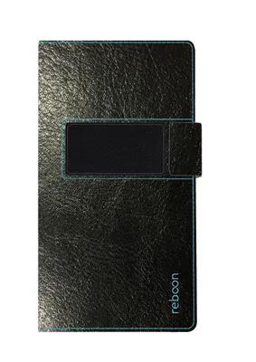 Obrázek produktu pro reboon booncover univerzální kožené pouzdro na smartphone - velikost XS2 - černé