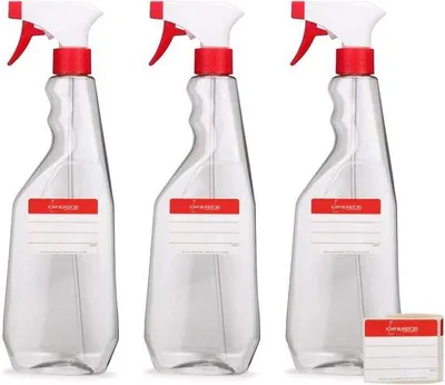 Produktbild von Famanu Sprühflaschen 750 ml - Verstellbare Sprühdüse - 3 Stück