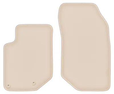 Produktbild von DURBAN Beige Velours-Fußmatten vorne für Citroen C4 X Schrägheck, Limousine (2020-)