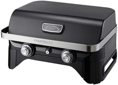 A black Campingaz Attitude 2100 LX Grill Tisch Gas is shown against a white background.