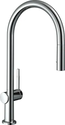 Produktbild von hansgrohe Talis M54 Einhebel-Küchenmischer 210, Ausziehbrause, 2 Strahlarten, Eco, 72842000