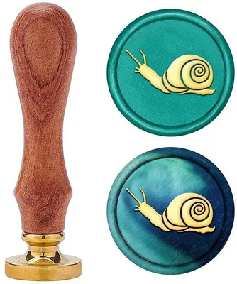 Produktbild von Wachsiegelstempel mit Schlupfpatron für Umschläge, Einladungen und Hochzeitsdekoration