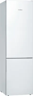 Immagine prodotto di Frigorifero combinato bianco da 60 cm e 343 litri Bosch KGE39AWCA