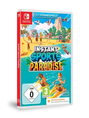 Produktbild von Instant Sports Paradise - 15 Sportspiele - Nintendo Switch - Code in a Box - Kein Modul enthalten