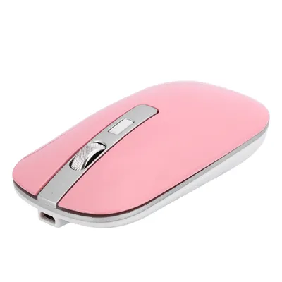 Zdjęcie produktu dla Ergonomiczna mysz bezprzewodowa 2,4 GHz, 1600 DPI

Akcesoria komputerowe o wysokiej rozdzielczości z ładowaniem przez USB, kolor różowy