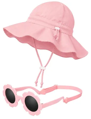 Immagine prodotto di Set da sole e occhiali da sole per bambini, con protezione UV400