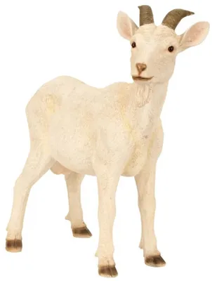 Produktbild von Ziege Ziegenfigur Tierfigur groß 48cm Tier Garten Bauernhof Hof Dekoration Deko