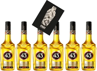 Produktbild von Licor 43 6er Set Cuarenta y Tres Likör 6x 0,7l (31% Vol) Liquor 43er- [Enthält Sulfite]