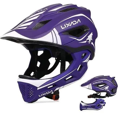 Zdjęcie produktu dla Kask rowerowy dla dzieci 2W1 zdjęmany rozmiar 52 58 cm uniseks