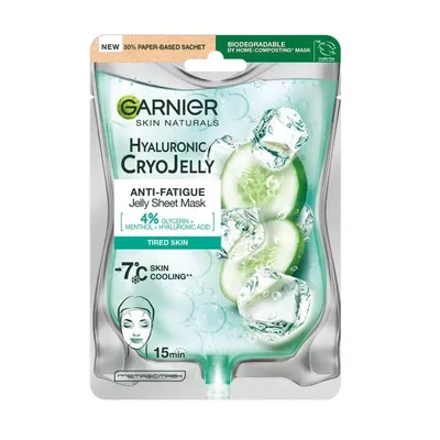 Produktbild von Garnier Hyaluronic Cryo Jelly Sheet Mask 27g
