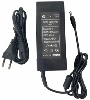 Obrázek produktu pro MikroTik GM-2440 napájecí adaptér 24V, 4A, výkon 96W