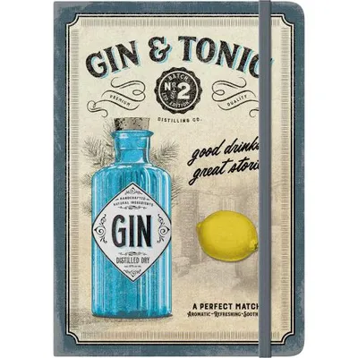 Zdjęcie produktu dla Notes Gin & Tonic Drinks & Stories