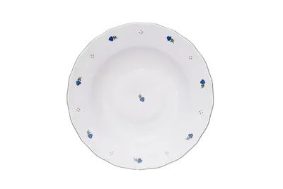 Obrázok produktu pre Hlboký tanier, kvety, Verona, 24 cm, porcelán G. Benedikt