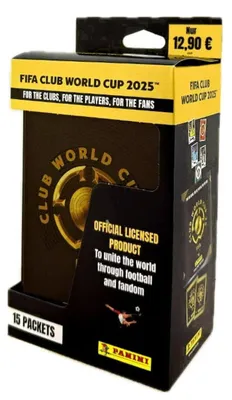 Produktbild von Panini FIFA Club World Cup 2025 Classic Tin – 15 Sticker Tüten