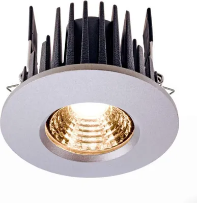Immagine prodotto di Potente faretto LED con protezione IP65 aumentata, Variante: 8W LED, 2700K, bianco