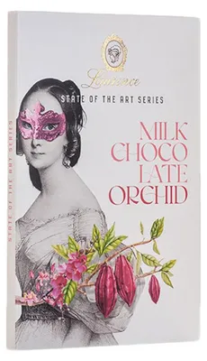 Image de Chocolat au lait aux orchidées Laurence, 80 g