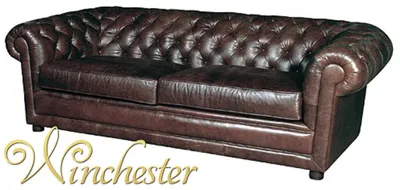 Zdjęcie produktu dla Skórzana sofa Chesterfield brązowy salon skórzana kanapa sofa tapicerka siedzisko zestaw