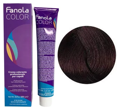 Produktbild von Fanola Haarfarbe Professional Colouring Cream 4.66 Chestnut Intense Red
