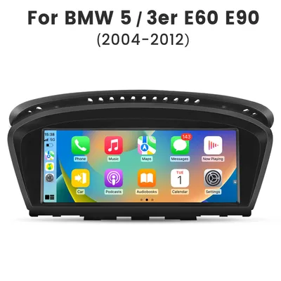 Zdjęcie produktu dla 8.8" Android 13 Car Radio Carplay Dla BMW E60 E61 E64 E90 E91 E93 CIC GPS Navi WIFI BT SWC USB 1+32GB