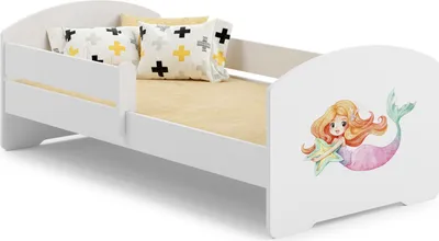 Immagine prodotto di Letto per bambini LUK 160x80 con ringhiera - Mermaid
