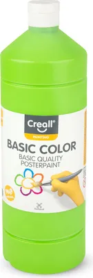 Image de Peinture scolaire Creall vert clair, 1 litre