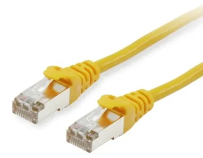 Immagine prodotto di Equip 605563 Equip Patchkabel Cat6   S/FTP 2xRJ45  0.25m gelb        LSZH Polybeutel