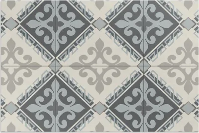 Produktbild von Geometrische Vintage-Mosaik-Ornamente – Vinylteppich – 80x120 cm – Outdoor Teppich – Terrasse – Wetterfest – Modern