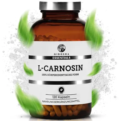 QIDOSHA L-Carnosin Kapseln hochdosiert, 120 Stk im… – Bild 6