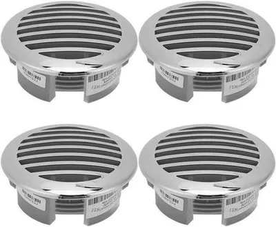 Obrázek produktu pro - Ventilační mřížky z nerezové oceli pro lodě - 4 kusy