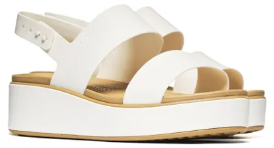 Produktbild von Crocs Schuhe Brooklyn Matte Wrap Low Wedge W, 21180200O