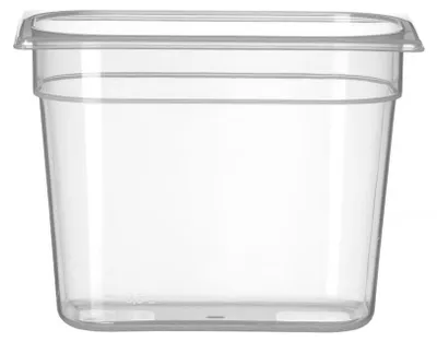 Immagine prodotto di HENDI Gastronorm-Behälter 1/4, Profi Line, GN 1/4, 5,5L, Transparent, 265x162x(H)200mm