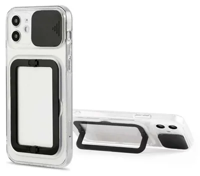 Produktbild von Hülle für iPhone 13 Mini in Schwarz Kameraobjektivschutz