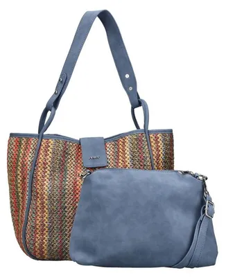Produktbild von Rieker - Tasche - blau-multi/indigo H130790 (FS26/amaretto)