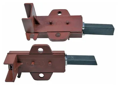 Produktbild von Kohlen Indesit C00196539 Kohlebürsten mit Halter 6,3mmAMP für Waschmaschine
