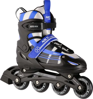 A single roller skate is shown against a white background.