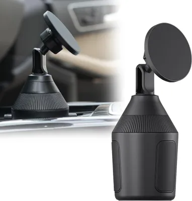 Imagen del producto de Soporte magnético para teléfono de coche, giratorio 360°, universal, compatible con iPhone Magsafe, color