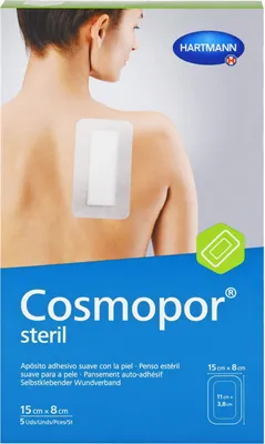 Produktbild von COSMOPOR STERIL 15X8CM, 5 St PFL