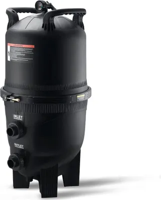 Produktbild von Poolfilter-Kartusche Deluxe - 49 m² Filterfläche - Einbau-Poolfilter für oberirdische Schwimmbäder - Filtrationsfiltersystem mit Upgrade-Filter und Leckschutz - Für Whirlpools, Spa und aufblasbare Pools.