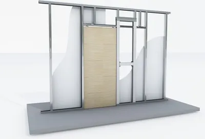 Produktbild von Knauf Pocket Kit Standard Schiebetürsystem für Holztürblatt (CW 75 und CW 100)