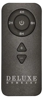 Image de Télécommande Deluxe Homeart pour bougies LED noires