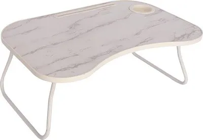 Image de Plateau d'ordinateur portable réglable avec espace de rangement