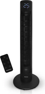 Produktbild von Ventilator R-8110 EcoFlow schwarz mit Ionisator und 120° Oszillation