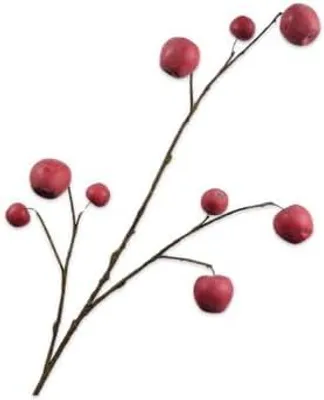 Productafbeelding van Kunstbloem, appelboompje, rood-roze, 123 cm, van zijde, voor decoratie