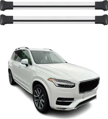 Immagine prodotto di Barre portatutto trasversali per Volvo XC90 2015-2020 in alluminio grigio