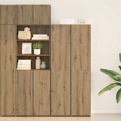 Produktbild von vidaXL Highboard Artisan-Eiche 40 x 42,5 x 185 cm